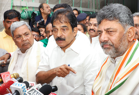 DK Shivakumar’s CM announcement: Cong leaders call it ‘smooth transition of power in Karnataka’