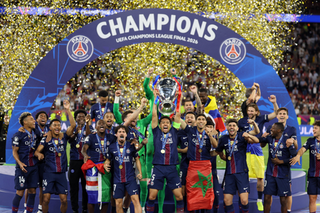 PSG prevail over Arsenal in penalties to retain Champions League title