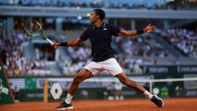 Felix Auger-Aliassime, Berrettini, Cerundolo mive into fourth round at Roland-Garros