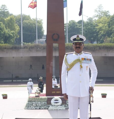 ‘It’s been a pleasure and honour’: Admiral Dinesh Tripathi bids farewell to military service