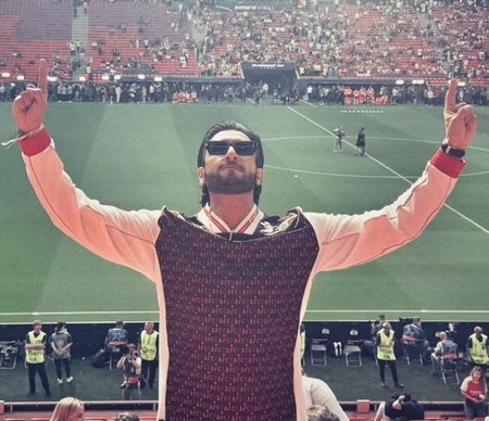 Ranveer Singh motivates team Arsenal post their Champions League defeat: Best is yet to come