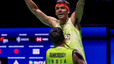 Singapore Open: ‘Satwik-Chirag are in a league of their own,’ says Prannoy after duo’s title win Singapore Open: ‘Satwik-Chirag are in a league of their own,’ says Prannoy after duo’s title win