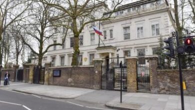 Russian embassy calls the new British sanctions ‘pointless’ Russian embassy calls the new British sanctions ‘pointless’