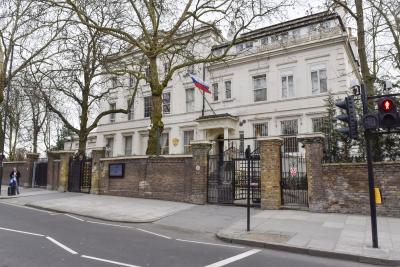 Russian embassy calls the new British sanctions ‘pointless’