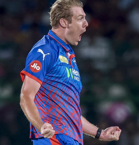 IPL 2026: Kyle Jamieson handed one demerit point for aggressive celebration against Sooryavanshi