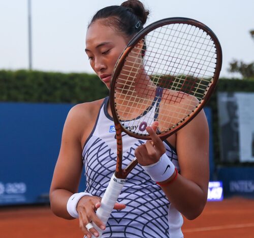 French Open: Chwalinska stuns Olympic champion Zheng, Paolini powers into Rd 2
