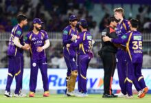 IPL 2026: Allen, Raghuvanshi, Green pyrotechnics keep KKR’s hopes alive with 29-run win over GT (ld)