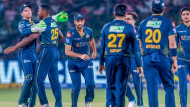IPL 2026: Rashid’s four-fer, Gill’s 84 help GT thrash RR by 77 runs