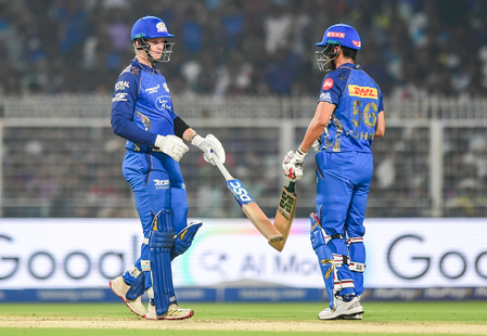 IPL 2026: Clinical bowling led by Green, Saurabh and Narine help KKR restrict MI to 147/8 IPL 2026: Clinical bowling led by Green, Saurabh and Narine help KKR restrict MI to 147/8