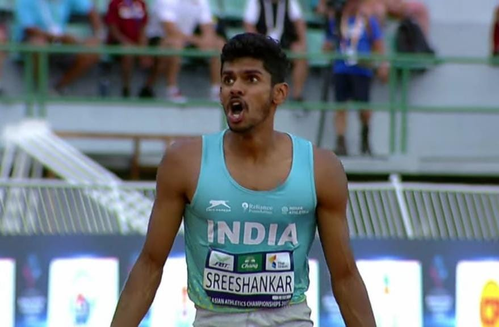 Indian Athletics Series: Sreeshankar stamps his authority in men’s long jump