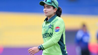 Pakistan captain Fatima Sana scripts fastest women’s T20I fifty