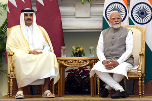 PM Modi thanks Qatar Amir for condolences on Ras Laffan accident PM Modi thanks Qatar Amir for condolences on Ras Laffan accident