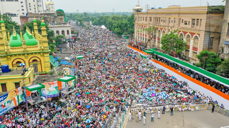 Congress to organise protest to counter Trinamool’s annual Martyrs’ Day rally on July 21