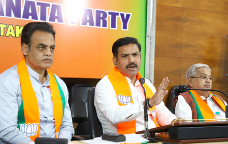 BJP accuses K’taka govt of minority appeasement, lack of development BJP accuses K’taka govt of minority appeasement, lack of development