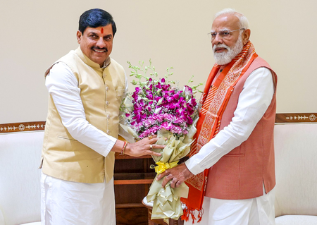 MP CM Mohan Yadav hails PM Modi as ‘Pradhan Sevak’ on completion of 12 years in office