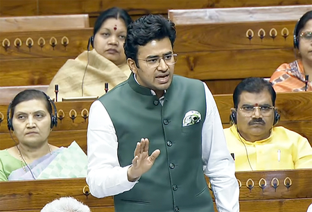 US AI curbs show need for India’s sovereign AI: Tejasvi Surya