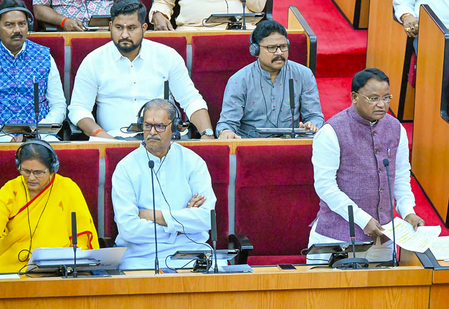 CM Majhi showcases Odisha’s growth initiatives at NITI Aayog meeting CM Majhi showcases Odisha’s growth initiatives at NITI Aayog meeting