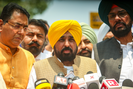 Punjab CM stamps revised Heritage Street project in Anandpur Sahib