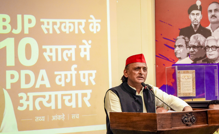 Akhilesh Yadav alleges crores of rupees missing from Ram Temple offerings; urges court to take suo-motu cognisance Akhilesh Yadav alleges crores of rupees missing from Ram Temple offerings; urges court to take suo-motu cognisance