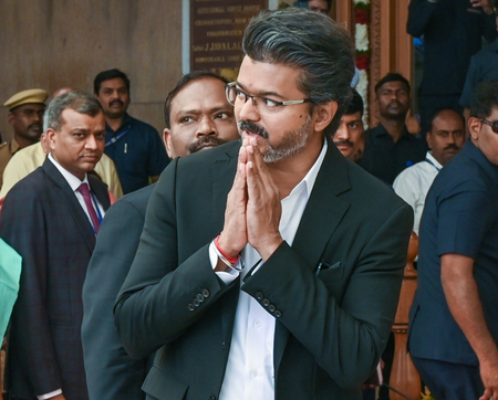 CM Vijay pays tribute to Karunanidhi on birth anniversary, hails his enduring legacy CM Vijay pays tribute to Karunanidhi on birth anniversary, hails his enduring legacy