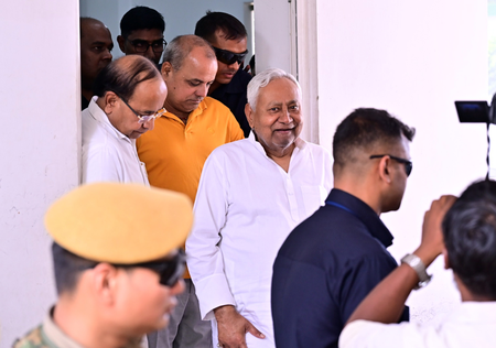 Bihar Council polls: Nitish Kumar chairs JD-U strategy meet Bihar Council polls: Nitish Kumar chairs JD-U strategy meet