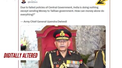 Govt flags digitally-manipulated video of Indian Army Chief, dismisses Pakistan propaganda