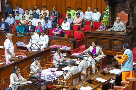 Karnataka Legislative Council polls announced for 7 vacancies, voting on June 18 Karnataka Legislative Council polls announced for 7 vacancies, voting on June 18