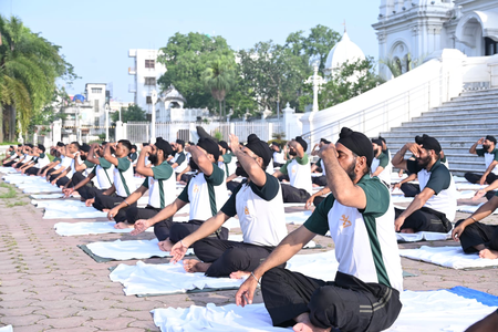 Ahead of 12th Yoga Day, Army conducts wellness sessions in different NE states