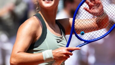 French Open: Kalinskaya survives epic Potapova battle to reach maiden QF