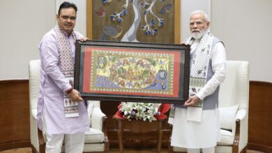 Rajasthan CM Sharma meets PM Modi, discusses development Rajasthan CM Sharma meets PM Modi, discusses development