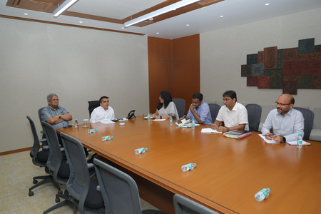 Gujarat Dy CM, Finance Minister hold review meeting ahead of PM Modi’s visit