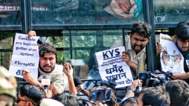 KYS protests outside Education Ministry over NTA failures, exam glitches
