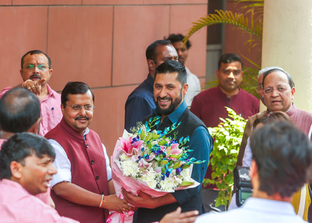 BJP chief Nitin Nabin meets delegates of Nepal’s Rastriya Swatantra Party (Lead) BJP chief Nitin Nabin meets delegates of Nepal’s Rastriya Swatantra Party (Lead)