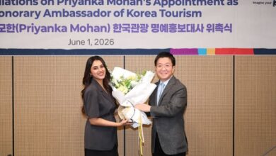 Priyanka Mohan appointed Honorary Ambassador for Korea Tourism