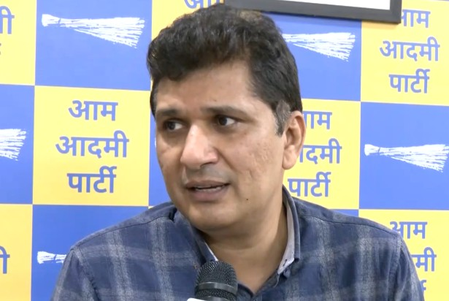 Delhi: FIR registered against AAP’s Saurabh Bharadwaj for revealing identity of Janakpuri sexual assault victim