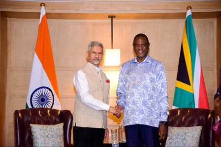 South African Deputy Prez Mashatile, EAM Jaishankar discuss deepening longstanding ties