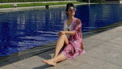 Tanishaa Mukerji takes a break from heat wave, indulges in some pool time Tanishaa Mukerji takes a break from heat wave, indulges in some pool time