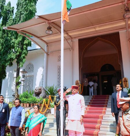 Telangana stands as symbol of sacrifices by martyrs, says Governor Shiv Pratap Shukla