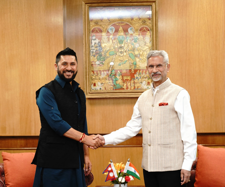 EAM Jaishankar, Nepal’s ruling party chief discuss partnerships and people-to-people ties EAM Jaishankar, Nepal’s ruling party chief discuss partnerships and people-to-people ties