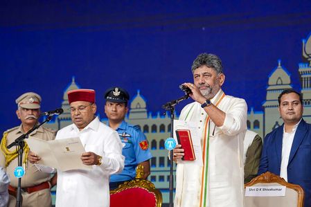 PM Modi congratulates Shivakumar on taking oath as Karnataka CM, assures Centre’s support