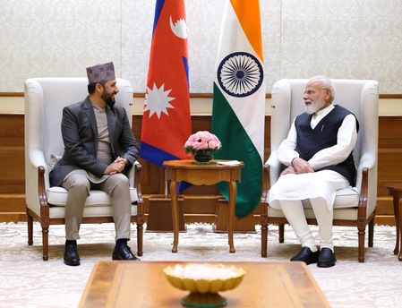 PM Modi meets Nepal’s ruling RSP chief Rabi Lamichhane, says looking forward to close cooperation