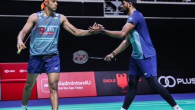 Satwik-Chirag retire from first round, pull out of Indonesia Open due to Satwik’s shoulder injury