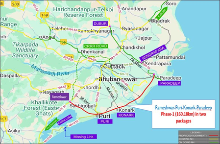 Centre okays Rameshwar-Paradeep coastal highway in Odisha for Rs 8,300 crore