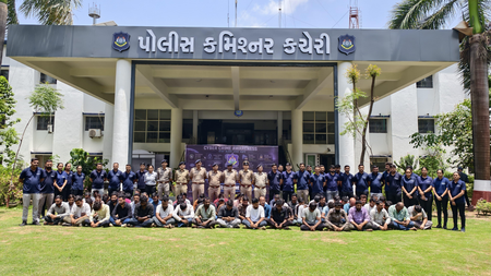 Gujarat: 77 arrested, Rs 23.85 cr cyber fraud network uncovered under Operation Mule Hunt 2.0