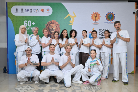 1st World Yogasana Sports Championship to be hosted in Ahmedabad today, PM Modi to attend virtually