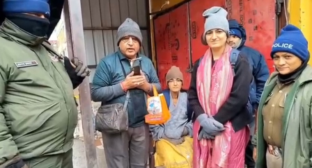 Uttarakhand Police continues to serve pilgrims visiting Badrinath Dham with dedication