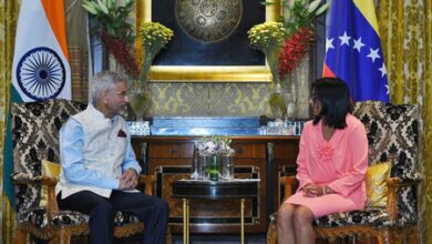 EAM Jaishankar meets Venezuela’s Acting Prez Rodriguez, discusses strengthening bilateral ties