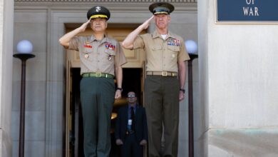 South Korean, US Marine chiefs discuss expanding military cooperation, joint drills