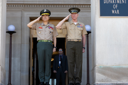 South Korean, US Marine chiefs discuss expanding military cooperation, joint drills