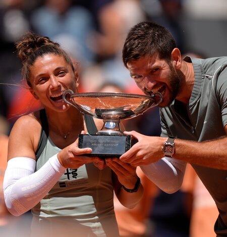 French Open: Errani-Vavassori retain mixed doubles crown with comeback victory
